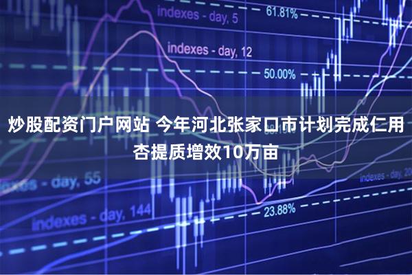 炒股配资门户网站 今年河北张家口市计划完成仁用杏提质增效10万亩